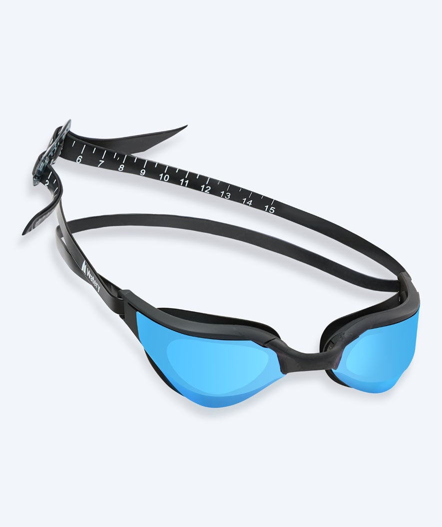 Watery swimming goggles - Instinct Ultra Mirror - Black/blue