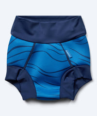 Watery swim nappies for kids - Neoprene Swim Nappy - Fjord Blue