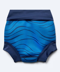 Watery swim nappies for kids - Neoprene Swim Nappy - Fjord Blue