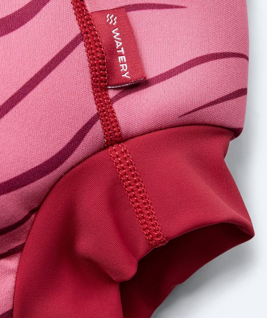 Watery swim nappies for kids - Neoprene Swim Nappy - Fjord Red