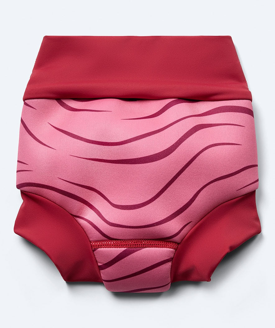 Watery swim nappies for kids - Neoprene Swim Nappy - Fjord Red