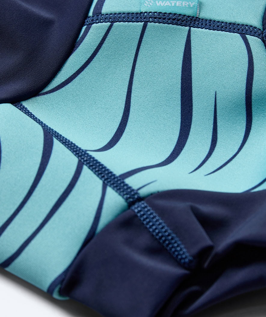 Watery swim nappies for kids - Neoprene Swim Nappy - Turquoise