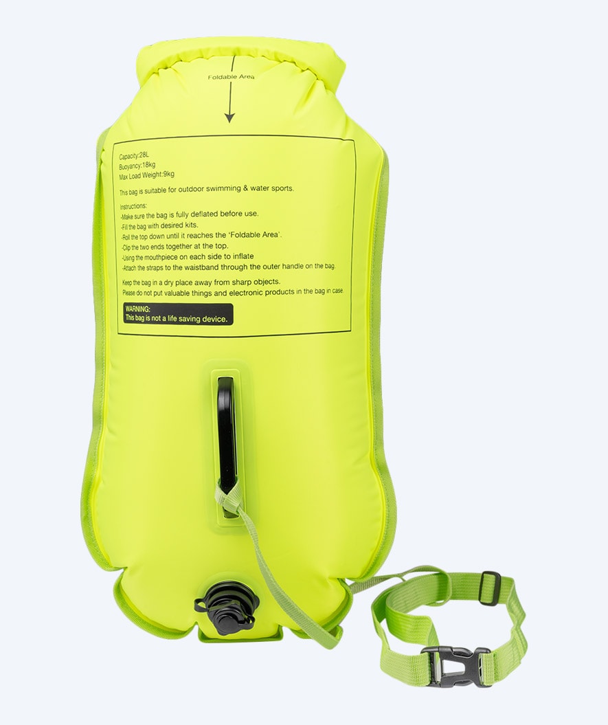 Watery sea bag for swimming - Window 28L - Fluo Yellow