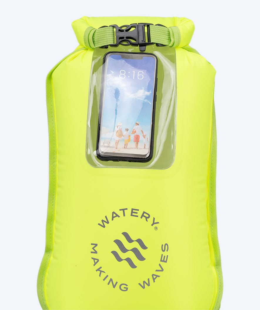 Watery sea bag for swimming - Window 28L - Fluo Yellow