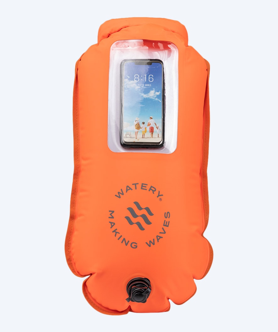 Watery swim buoy - Window 28L - Orange
