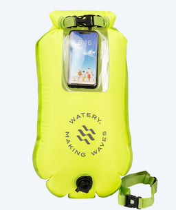 Watery sea bag for swimming - Window 28L - Fluo Yellow
