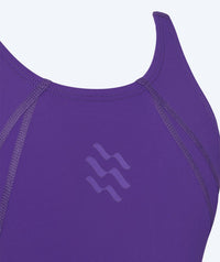 Watery competition swimsuit for women - Rapidskin 2.0 - Purple