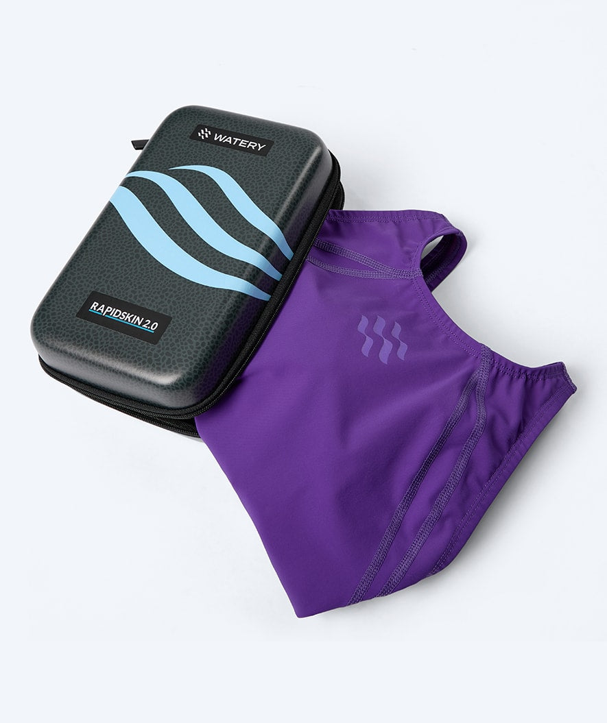 Watery racing swimsuit for women - Rapidskin 2.0 - Purple