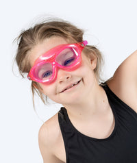Watery swimming goggles for kids - Mantis 2.0 - Atlantic Pink/clear