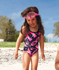 Watery snorkel set for kids (4-10) - Wyre/Fleetwood - Pink/Pink