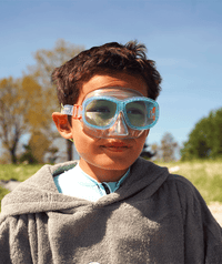 Watery diving mask for kids (4-10) - Wyre - Dark blue