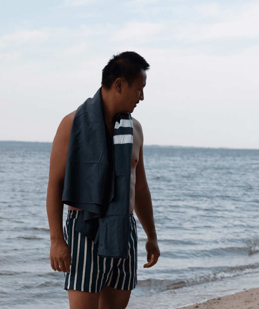 Watery microfiber towel - Eco Nebraska - Sand