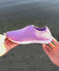 Watery water shoes for adults - Kawaii - Purple