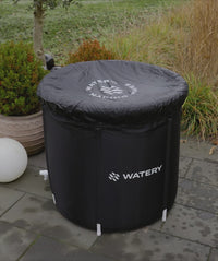 Watery inflatable cold plunge - Hero - Black