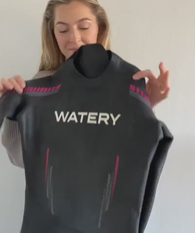 Watery wetsuit for men - Hedgehog (3mm) - Black