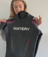 Watery wetsuit for men - Hedgehog (3mm) - Black