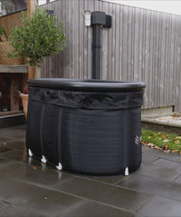 Watery inflatable cold plunge - Hero Max - Black