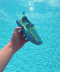 Watery water shoes for kids - Spinner - Blue/green