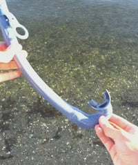Watery snorkel for adults (from 12 years) - Cliff - Blue