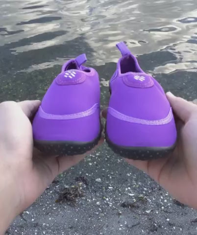 Watery water shoes for kids - Rocky - Purple