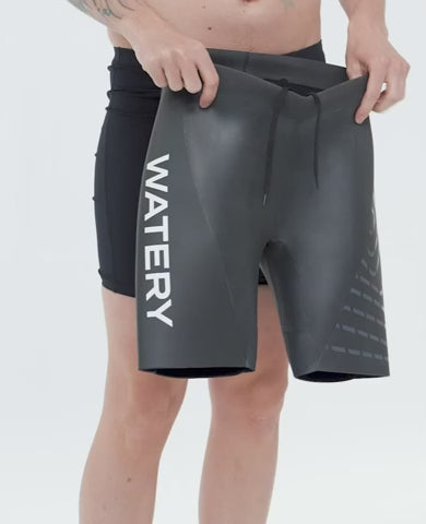 Watery neoprene swim trunks - Pelican 3/5mm