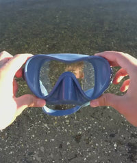 Watery diving mask for adults (from 12 years) - Cliff - Blue