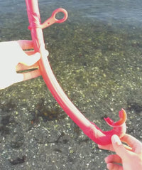 Watery snorkel for adults (from 12 years) - Cliff - Red