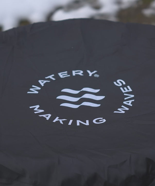 Watery inflatable cold plunge - Hero - Black