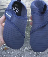 Watery neoprene water shoes for adults - Poseidon - Blue