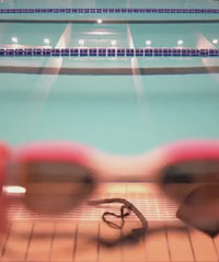 Watery swimming goggles - Instinct Elite Mirror - Pink/silver