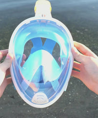 Wateryfullfacedykkermasketilvoksne-Blå.mp4