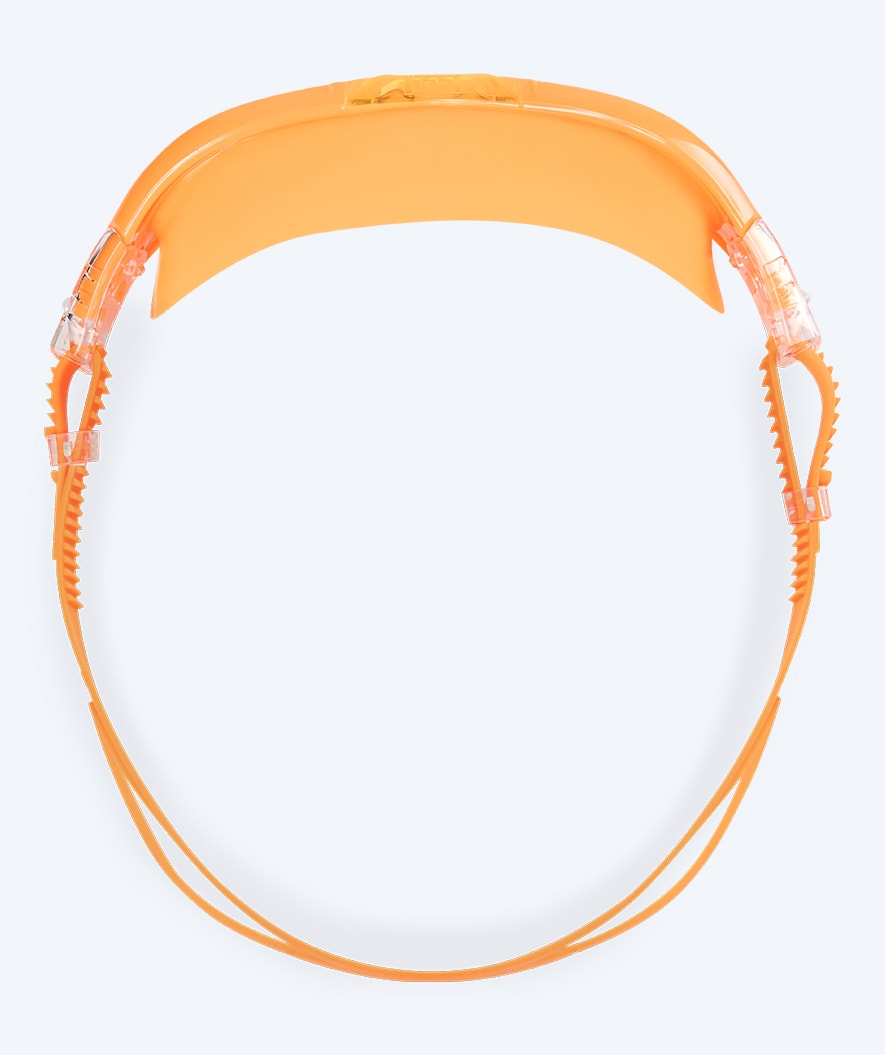 Watery swimming goggles for kids - Mantis 2.0 - Orange/clear