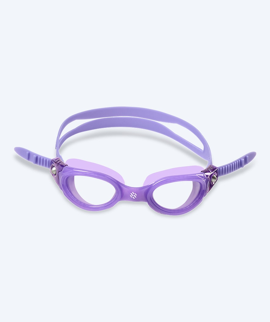 Watery diving goggles for kids - Pacific - Purple/clear