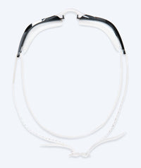 Watery swimming goggles - Instinct Mirror - White/silver