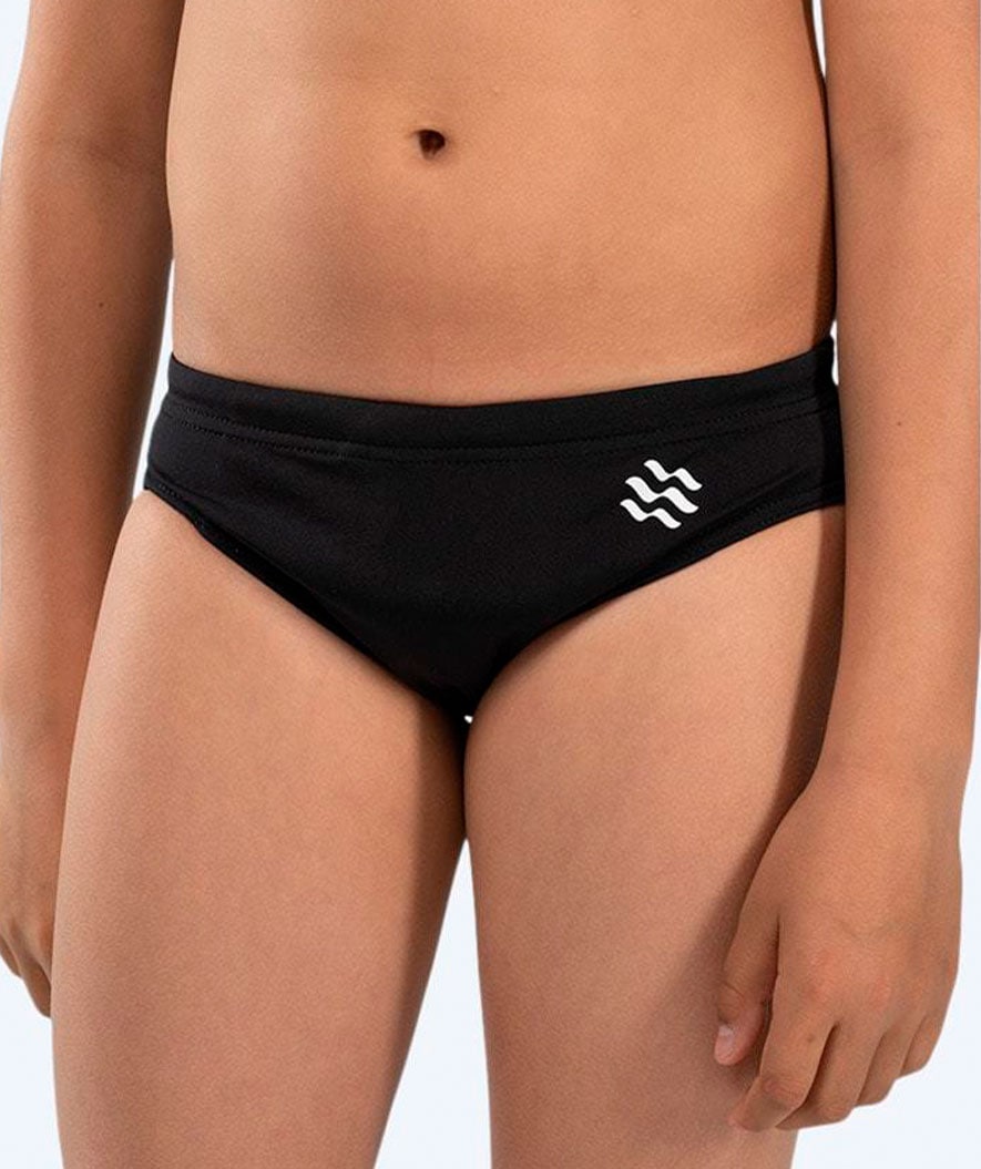 Watery triangular swim trunks for boys - Budgie Eco - Black
