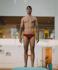 Watery briefs for men - Budgie Eco - Red