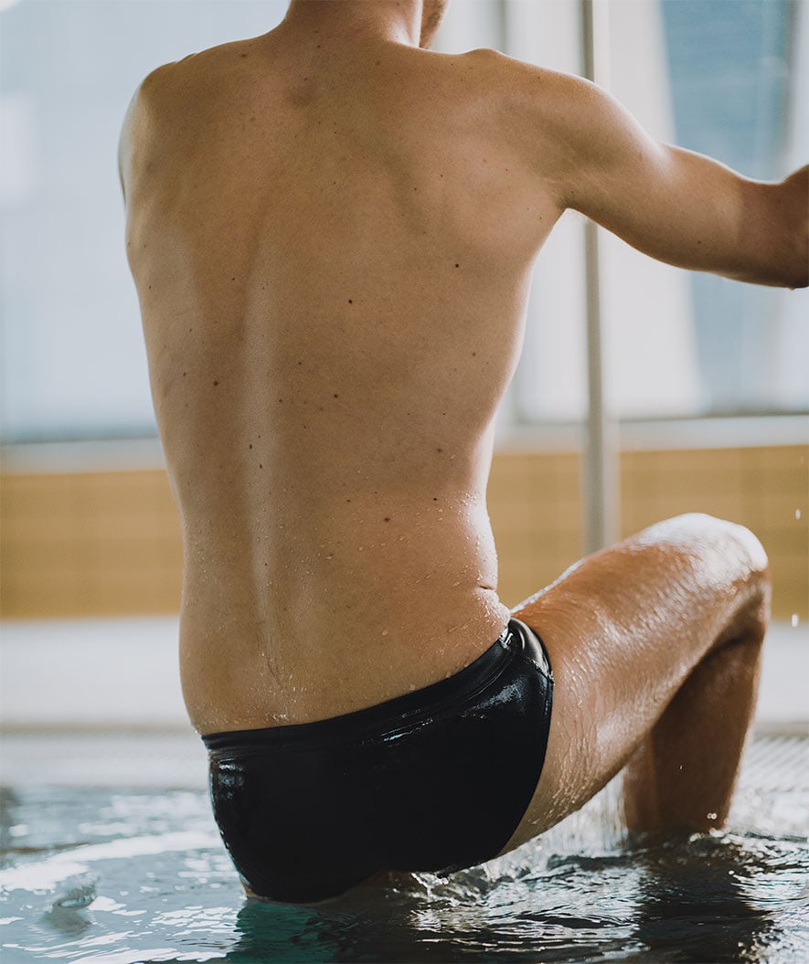 Watery briefs for men - Budgie Eco - Dark Blue