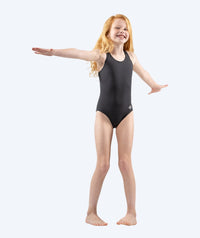 Watery swimsuit for girls - Eco Poolparty - Bone Grey