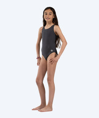 Watery swimsuit for girls - Eco Poolparty - Bone Grey