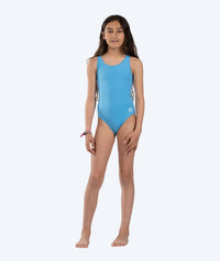 Watery swimsuit for girls - Eco Poolparty - Electric Blue