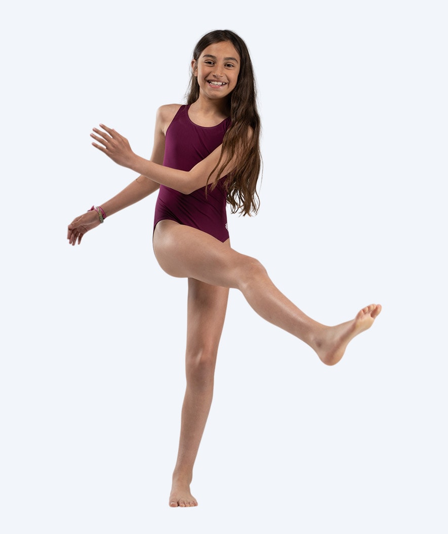 Watery swimsuit for girls - Eco Poolparty - Ruby Red