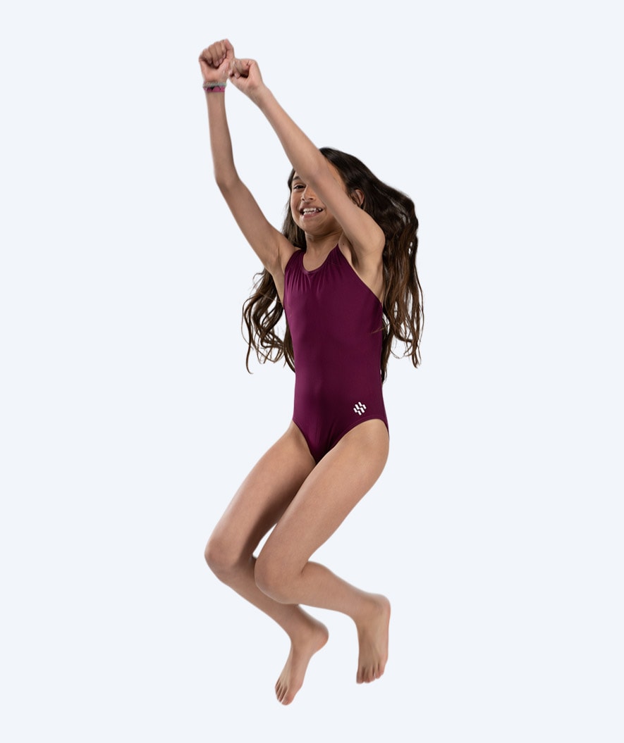 Watery swimsuit for girls - Eco Poolparty - Ruby Red