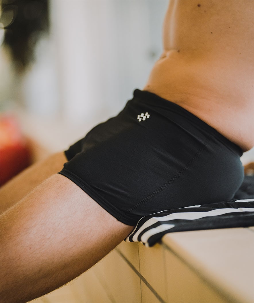 Watery trunks for men - Flaming Vegas Eco - Blue Sporty