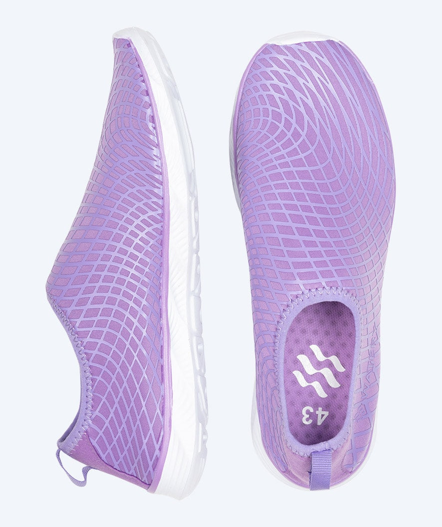 Watery water shoes for adults - Kawaii - Purple