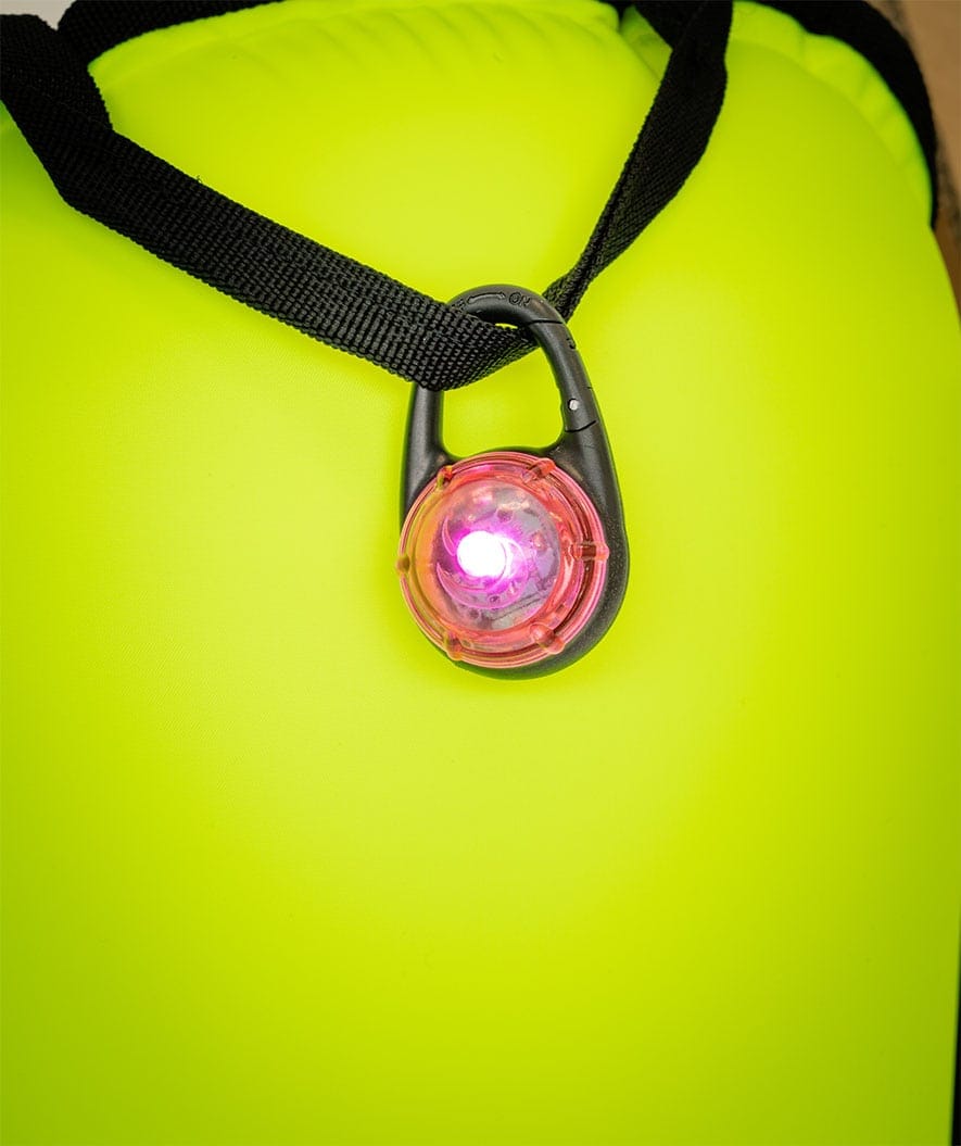 Watery waterproof LED light for ocean bag - Pro - Blue