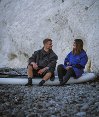 Watery surf poncho - Waterproof - Purple